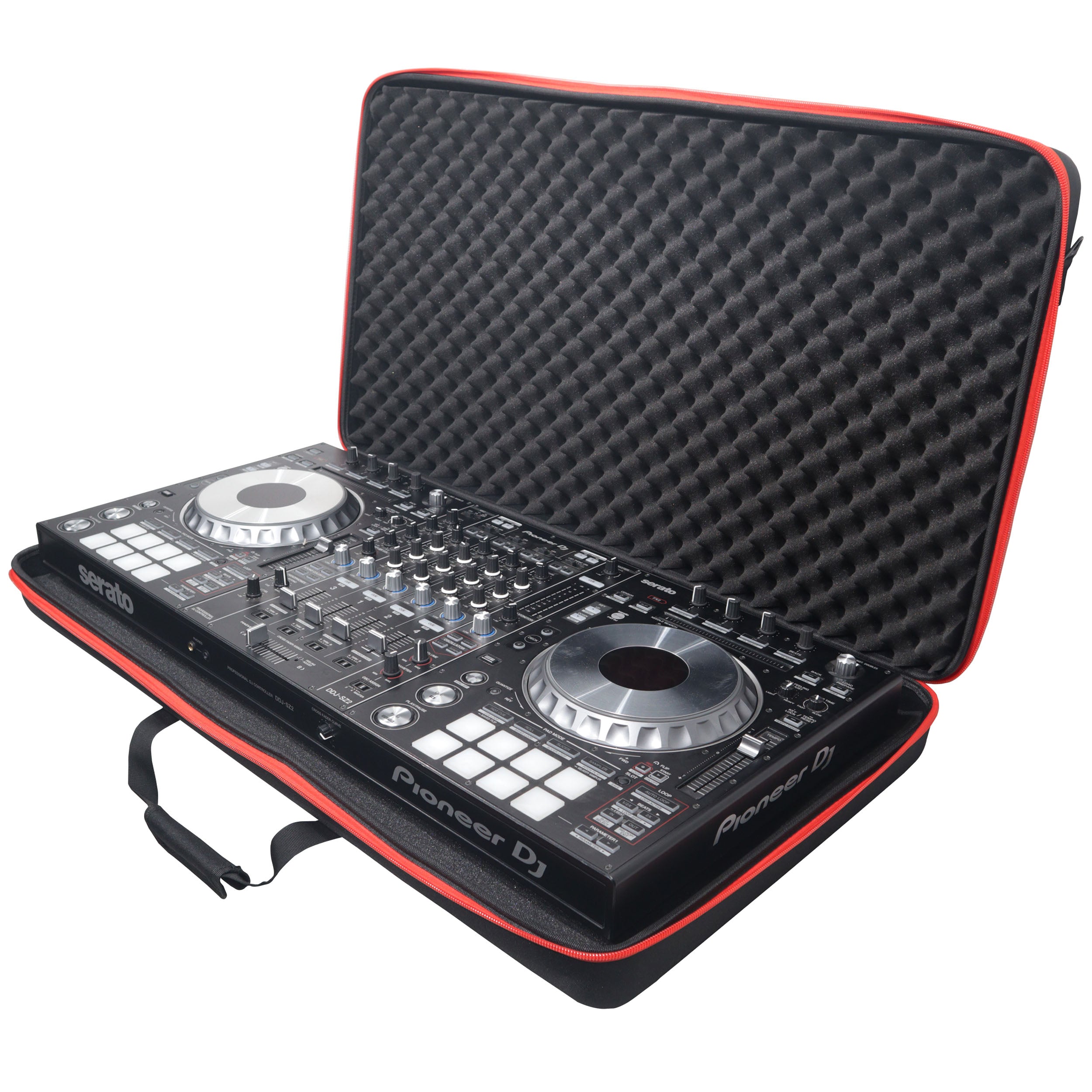 ZeroG Ultra Lightweight Hard Shell DJ Controller Shoulder Strap Bag for Rane FOUR, Performer, Pioneer XDJ-XZ DDJ-SZ2 - X Large