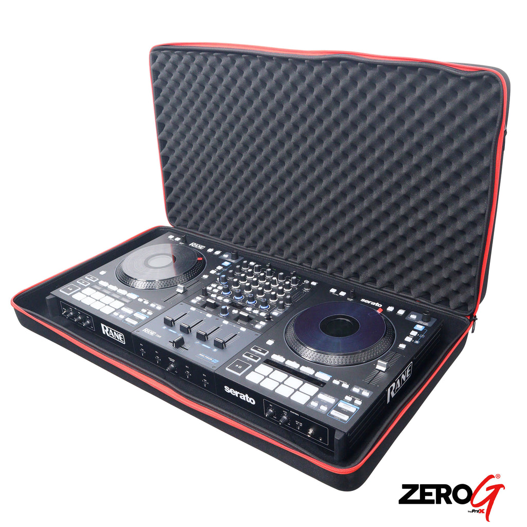 ZeroG Ultra Lightweight Hard Shell DJ Controller Shoulder Strap Bag for Rane FOUR, Performer, Pioneer XDJ-XZ DDJ-SZ2 - X Large