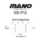 MANO™ Utility Carry Hand Bag Organizer with Dividers For Cables, LED Lighting, Tools, Mics, and Accessories.