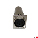 XLR Female To Male Adapter For Panel Mount