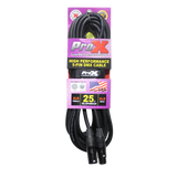 25 Ft. DMX XLR5-M to XLR5-F High Performance Cable