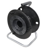 12" Cable Drum with Maintenance free Axle Bearing, Drum Core Diameter 3", Drum Width: 3.5"-5"