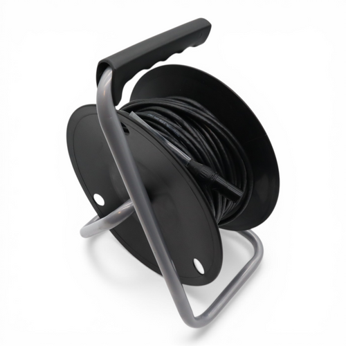 12" Cable Drum with Maintenance free Axle Bearing, Drum Core Diameter 3", Drum Width: 3.5"-5"
