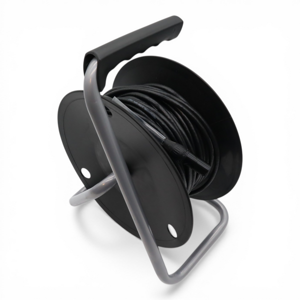 12" Cable Drum with Maintenance free Axle Bearing, Drum Core Diameter 3", Drum Width: 3.5"-5"