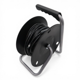 12" Cable Drum with Maintenance free Axle Bearing, Drum Core Diameter 3", Drum Width: 3.5"-5"