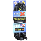 50 Ft. High Performance DMX Male 3-Pin to DMX Female 3-Pin Cable