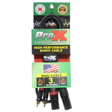 3' Ft. Premium Dual XLR to Dual RCA Audio Cable