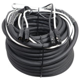 100' Ft. Balanced Dual XLR-M to Dual XLR-F High Performance Audio Cable