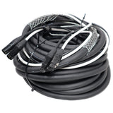 75' Ft High Performance Dual XLR-M to Dual XLR-F Audio Cable