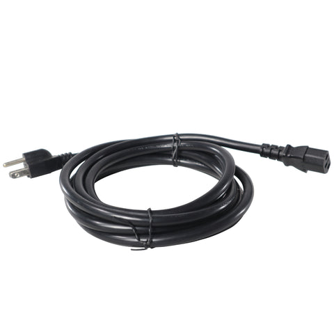 10 Ft. NEMA 5-15P to NEMA 3-Prong 5-15R 14AWG Shielded Power Cable