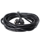 25 Ft. Power Cord NEMA 5-15P to NEMA 3-Prong 5-15R 14AWG Shielded Power Cable