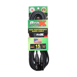 15 Ft. Balanced XLR3-F to XLR3-M High Performance Microphone Cable