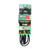 5 Ft. UnBalanced Audio Cable 1/8" (3.5mm) TRS Mini to XLR-M