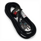 10' Ft. 120VAC NEMA 15 Male to 3 Outlet Female Power-Extension Cord 14 AWG