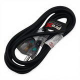 10' Ft. 120VAC NEMA 15 Male to 3 Outlet Female Power-Extension Cord 14 AWG