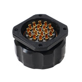 19-Pin Panel Male Connector - Solder Type - Kupo PLS-5219SM