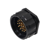 19-Pin Panel Male Connector - Solder Type - Kupo PLS-5219SM