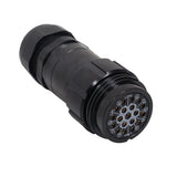 19-Pin Female Connector - Solder Type - Kupo PLS-5219LF
