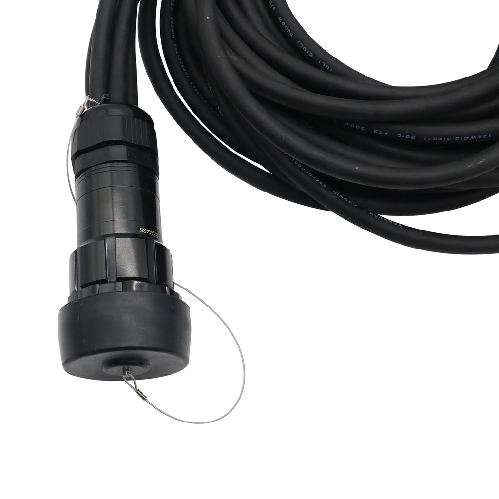 19-Pin Kupo WPS-5219LM to 6x PowerCon Blue 2x 6ft 2x 10ft 2x 16f SJOOW - 12AWG