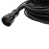 19-Pin Kupo WPS-5219LM to 6x PowerCon Blue 2x 6ft 2x 10ft 2x 16f SJOOW - 12AWG