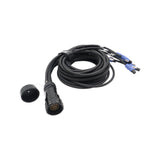19-Pin Kupo WPS-5219LM to 6x PowerCon Blue 2x 6ft 2x 10ft 2x 16f SJOOW - 12AWG