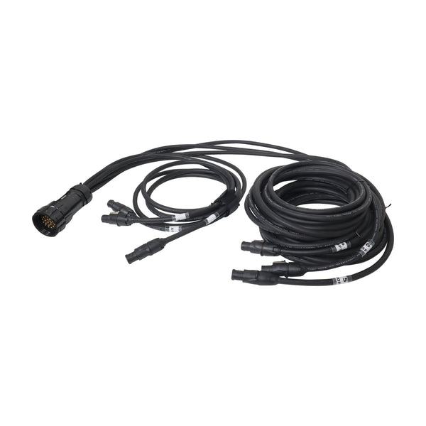 19PIN Kupo WPS-5219LM to 6x Rean True1 PowerCon 3, 5, 10, 15, 20, 25 ft SJOOW - 12AWG
