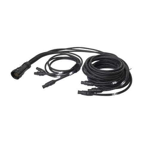 19PIN Kupo WPS-5219LM to 6x Rean True1 PowerCon 3, 5, 10, 15, 20, 25 ft SJOOW - 12AWG