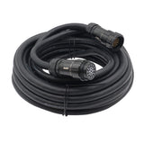 Power Distribution 50Ft 19 Pin Male to Female 12 AWG Extension Cable