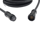 Power Distribution 50Ft 19 Pin Male to Female 12 AWG Extension Cable