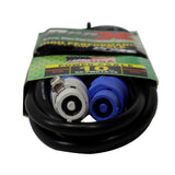 10 Ft. 14 AWG High Performance Power Connection Link Grey Male to Blue Male for Power Connection compatible devices