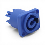 Panel Mount Blue Power Connection Compatible Female Connector