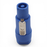 Blue Male Connector for Power Connection compatible devices