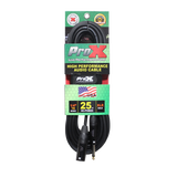 25 Ft. Unbalanced 1/4" TS to XLR3-M High Performance Audio Cable