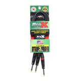 3 Ft. 1/4" TS-M to Dual 1/4" TS-M High Performance Audio Cable