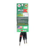 3 Ft. 1/4" TS-M to Dual 1/4" TS-M High Performance Audio Cable