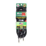 10 Ft. 1/4" TS-M to Dual 1/4" TS-M High Performance Audio Cable