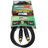 5 Ft. High Performance Audio Cable RCA to RCA