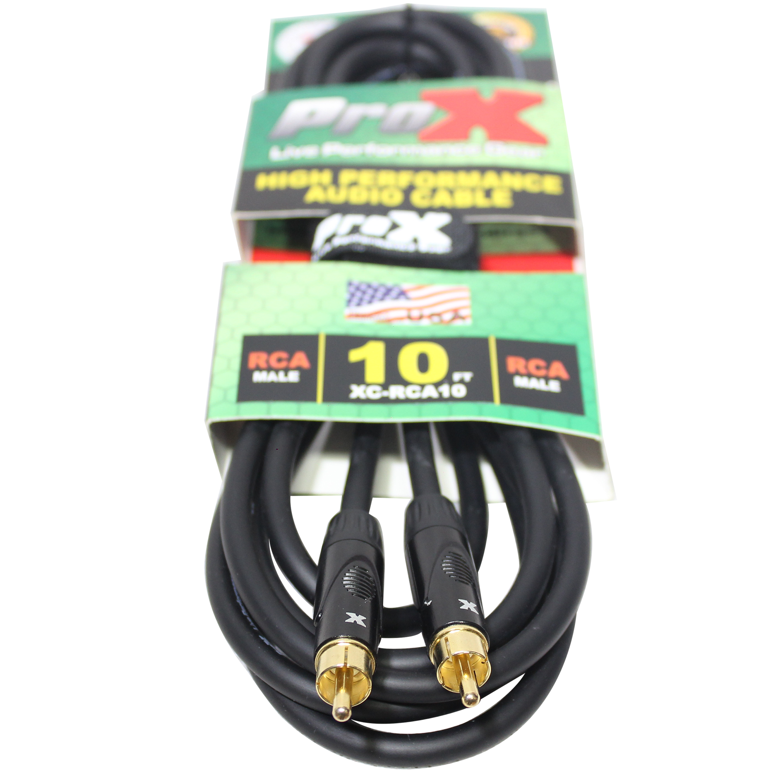 10 Ft. High Performance Audio Cable RCA to RCA
