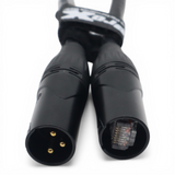 1FT RDNET XLR-M to RJ45 Cat5 / Cat6