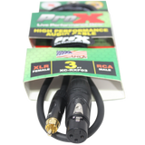 3 Ft. Unbalanced RCA to XLR-F High Performance Audio Cable