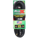 25 Ft. Unbalanced RCA to XLR3-F High Performance Audio Cable