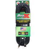 50 Ft. Unbalanced RCA to XLR3-F High Performance Audio Cable