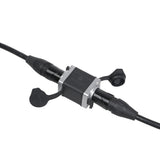 Professional Military Tactical RJ45 Ethernet Coupler IP65 Waterproof for Cat6 Cat7 Cat8