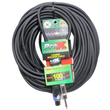 100 Ft. Speak Twist to 1/4" TS-M High Performance Speaker Cable 12AWG