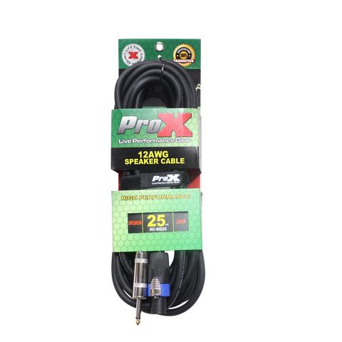 25 Ft. 12 AWG Speak Twist to 1/4