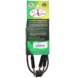 3 Ft. Unbalanced TRS-M Stereo to Dual TS-M High Performance Audio Y Cable