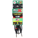 3 Ft. 1/4" TRS-M to Dual 1/4" TRS-M High Performance Audio Cable