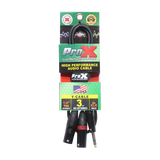3 Ft. 1/4" TRS-M Stereo to Dual XLR3-M High Performance Y Cable