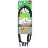 3 Ft. Balanced 1/4" TRS-M to TRS-M High Performance Audio Cable