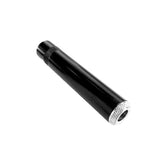 2-Pack of 1/4 in. Female Mono Instrument Jack Connector Adapter Coupler Tip